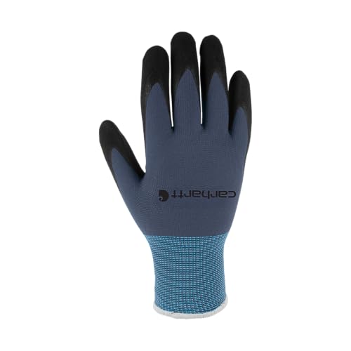 Carhartt Men's A661 All Purpose Nitrile Grip Glove - color: Gunmetal, size: 2x-large (Pack of 1)