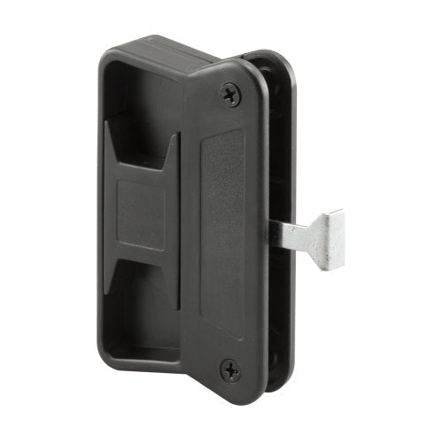 Prime-Line A 168 Black Plastic, Sliding Screen Door Latch and Pull, fits Superior (Single Pack), Black - color: Black, size: 1 Pack