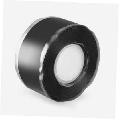 Cabilock Waterproof Tape Sealing Plumber Tape Caulk Duct Mastic Strips Repair Leak Sealer Removable Sealant Fix Leaks Flexible Tanking Adhesive for Sticky Black