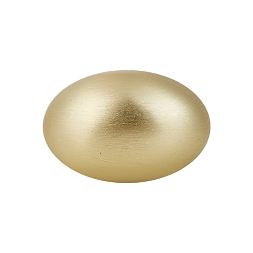 HARPOON Cabinet Hardware Knobs Round Furniture Mushroom Knob - 1.4 Inch 10 Pack Brushed Gold - color: Brushed Gold