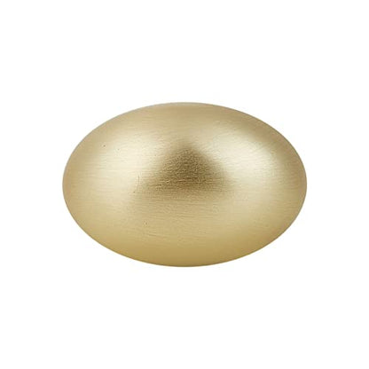 HARPOON Cabinet Hardware Knobs Round Furniture Mushroom Knob - 1.4 Inch 10 Pack Brushed Gold - color: Brushed Gold