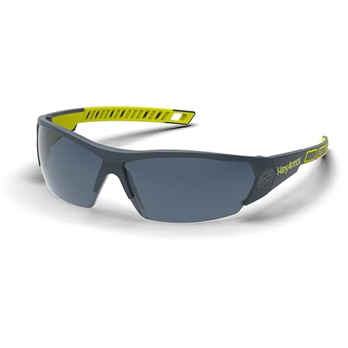 HexArmor MX250 Variomatic Dark Safety Glasses for Men and Women | Transition Lenses for Outdoor Work | Anti-Fog | Scratch-Resistant | Metal-Free | Certified ANSI Z87 | 100% UV Protected Eyewear - color: Variomatic Dark / Trushield