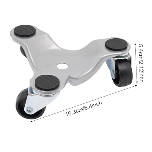 12 Pcs Furniture Moving Dolly Set, 3 Wheel Furniture Mover Dolly, 3300lbsTriangle Swivel Caster Mobile Tool, Heavy Duty Movers Rollers for Moving Heavy Furniture Refrigerator Sofa