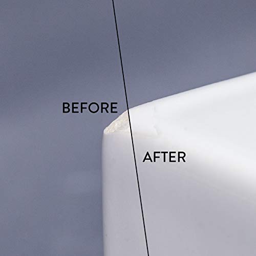 Refill for White Surface Repair Kit - Fix Chips & Defects in Minutes | Restore Tiles Bathroom Fixtures and Countertops with Ease | for Porcelain Fiberglass Corian Acrylic Ceramic Enameled and More - style: White, Clear, Black, Acrylic