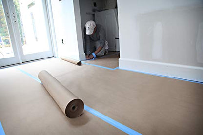 Easy Mask 35-inch x 166-feet Brown Builders Paper - size: 36"w X 36"l