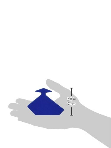 Lorell LLR42590 Door Wedge, Blue, 1 Count (Pack of 2) - size: 1 Count (Pack of 2)