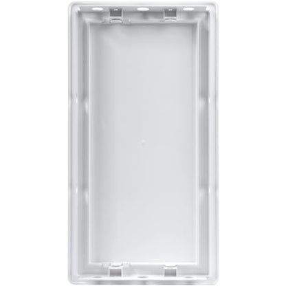 Vent Systems White ABS Plastic Access Panel 6 x 12 Inch (Cut-Out) - Access Door for Drywall, Wall, Ceiling - Electrical, Plumbing Service Wall Hole Cover - Inspection Door - 6.6 x 12.6 Inch (Outer) - size: 6 X 12 Inch / 150 X 300 Mm