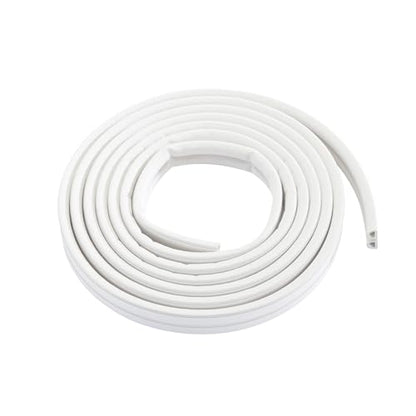 M-D Building Products 63628 1/4 in. x 5/16 in. x 17 ft. White Premium Rubber Window Seal for Medium Gaps - color: White, size: 1/4 In. X 5/16 In.