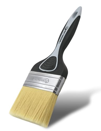 ROLLINGDOG 4 Inch Paint Brush -Soft Paint Brush for Smooth Surfaces,Wall Paint,Ceiling,Blinds,Large Surface Areas(100mm) - color: Soft Paint Brush 100mm