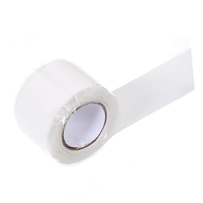 Lurrose Flexible Silicone Rubber Seal Tape for Plumbing Leak Repair Compression Resistant Weatherproof Pipe Leak Sealant for Faucets Heating Joints and Water Tanks