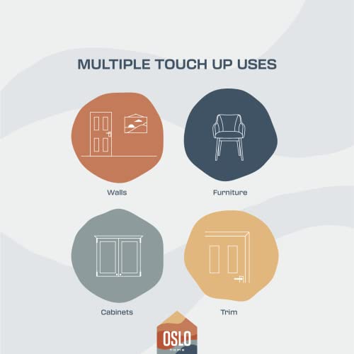 Touch Up Paint, 20ml, Matte, Comparable Match of Sherwin Williams Greek Villa - color: SW-002-m