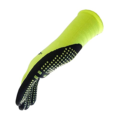 MAX Grip HI VIS 3 Pack - color: Hi Vis Yellow, size: X-Large