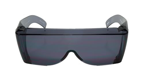 Calabria 3000 Fitover Safety Glasses with Uni-Lens – [Copper/Green/Smoke - 3 Pack] Wrap Around Eye Protection | Anti-Fog Scratch Resistant | Protective Eyewear - color: Copper/Green/Smoke 3-pack