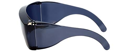 Cover-Ups Black Fit Over Sunglasses For People Who Wear Prescription Glasses in the Sun