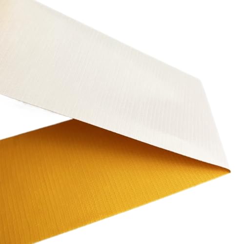 Multi-Purpose Duct Tape 2 Inch x 33 Yards, Heavy Duty, Waterproof, Great for Repairs, Packaging, Arts Crafts and DIY Projects (Yellow) - color: Yellow, size: 2 Inch
