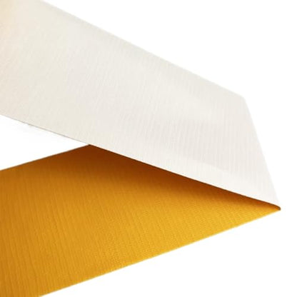 Multi-Purpose Duct Tape 2 Inch x 33 Yards, Heavy Duty, Waterproof, Great for Repairs, Packaging, Arts Crafts and DIY Projects (Yellow) - color: Yellow, size: 2 Inch