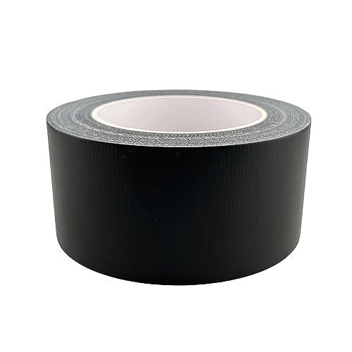 Multi-Purpose Duct Tape 2 Inch x 33 Yards, Heavy Duty, Waterproof, Great for Repairs, Packaging, Arts Crafts and DIY Projects (Black) - color: Black, size: 2 Inch