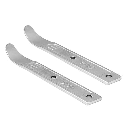 4140 Pry Tool, Pry Bar Trim Removal Tool, Pry Tool, Pocket Pry Bar, Car Trim Removal Tool Kit, Trim Removal Tool Kit, Panel Removal Interior Trim Removal Kit, Automotive Tools(2 pcs) - color: 2pcs