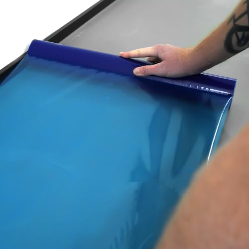 ROLLINGDOG Floor Protection Film - 20 inch x 100 ft Floor Protector for Protecting Hardwood Tile Floors from dust,Stain,Water etc