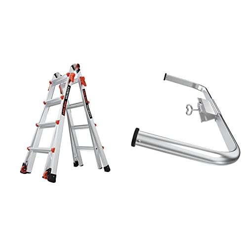 Little Giant Ladders Velocity (17 Ft) Multi-Position Ladder Bundle with Wing Span/Wall Standoff Ladder Accessory - size: 17 Ft., style: Without Levelers