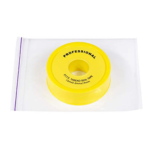 3/4 Thread Seal Tape PTFE 3/4 Thread Seal Tape for Plumbers Premium Grade Teflon Tape for Plumbers Tape PTFE Tape Sealing Tape,Plumbing Tape Sealant Tape,Thread Seal Tape White
