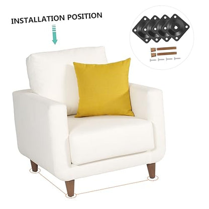 1set Table Leg Connector Flat Mounting Plates for Furniture Repair Heavy-Duty Brackets for to Tables Chairs Sofas More