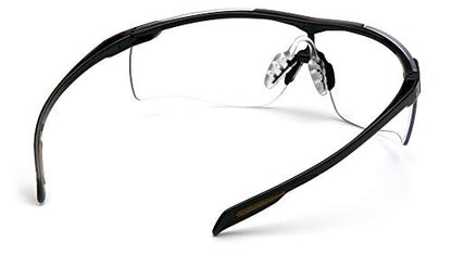 Carhartt CHB910ST Cayce Glasses, Clear Lens (Pack of 2) - size: 1 Count (Pack of 2)