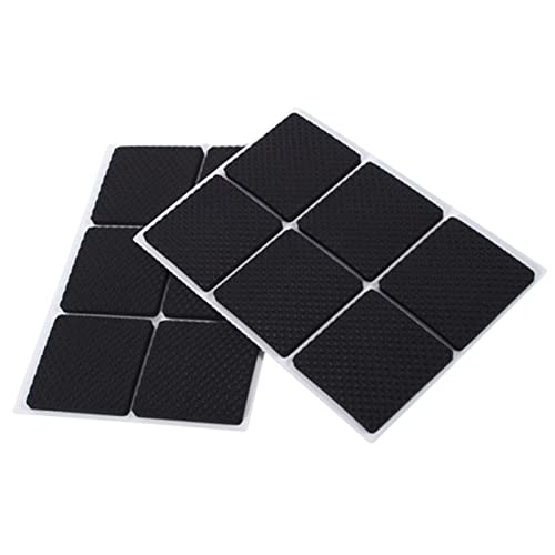 12pcs Non Slip Furniture Pads 1.8 Self Adhesive Hardwood Floors Protectors Grippers, Keep Furniture in Place and Silence