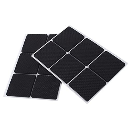 12pcs Non Slip Furniture Pads 1.8 Self Adhesive Hardwood Floors Protectors Grippers, Keep Furniture in Place and Silence