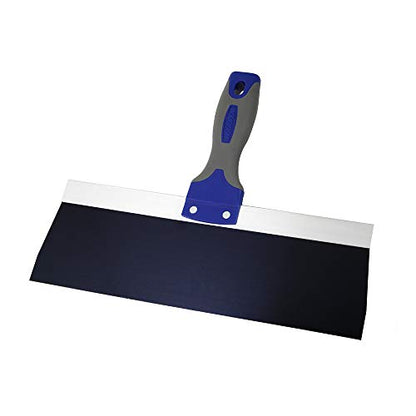 Warner Manufacturing Warner 12" ProGrip Blue Steel Drywall Taping Knife, Soft Grip Handle, 10873 - size: 12", style: Blue Steel