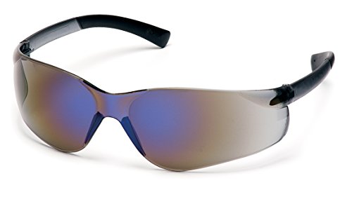 Pyramex Ztek Safety Glasses ANSI Z87+ - color: Blue Mirror Frame/Blue Mirror Lens, size: Medium/Large (Universal Fit)