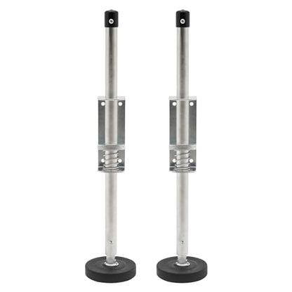 Adjustable Ladder Stabilizer, Ladder Leveler Pair with Engraved Anti-Slip Pattern, Adjustable Extension Leg Ground Leveler, Stair Stabilizer with Storage, Easy to Use for All Surfaces