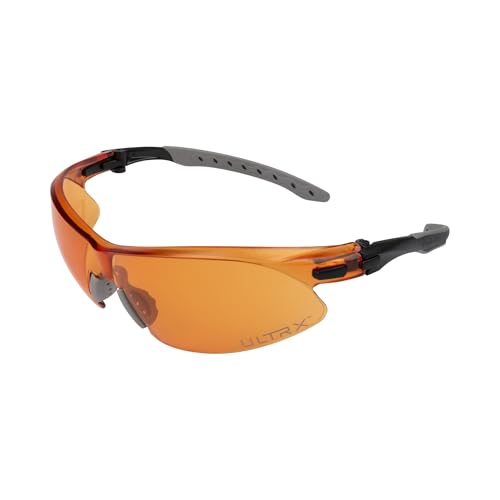 ULTRX Unisex Safety Glasses - color: Amber