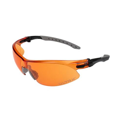ULTRX Unisex Safety Glasses - color: Amber