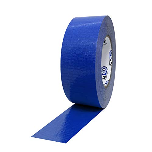 ProTapes Pro Duct 110 PE-Coated Cloth General Purpose Duct Tape, 60 yds Length x 2" Width, Blue (Pack of 1) - color: Blue, size: 2" x 60 yds