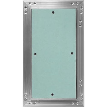 6" x 12" Waterproof Drywall Access Panel, Tileable and Paintable Ceiling and Wall Access Panel for Drywall, Wire Cover for Wall Covering Panels, Push to Open, Flush-Mount Wall Hole Cover - size: 6x12 Inch