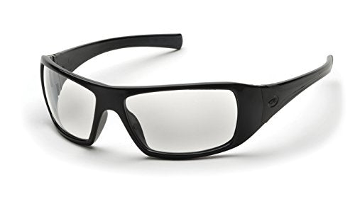 Pyramex Goliath Safety Eyewear Black Frame Clear Anti Fog Lens - color: Black Frame/Clear Lens