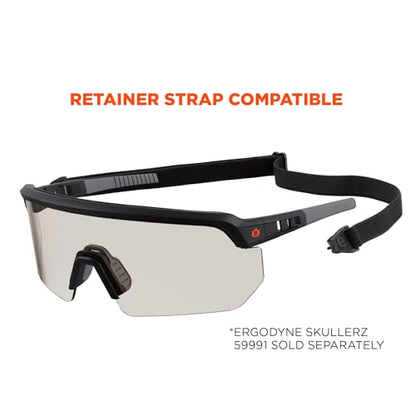 Ergodyne Skullerz Aegir Safety Glasses, ANSI Z87.1+ - color: In/Outdoor Lens
