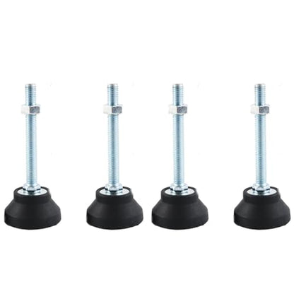 BORDSTRACT Furniture Leveling Feet, 4 pcs M8 Heavy Duty Height Adjuster Foot Feet Leveler Thread Size for Tables, Chair, Sofa, Workbench, Dresser, Bench, Cabinets(D40*M8*L50) - size: D40*M8*L50