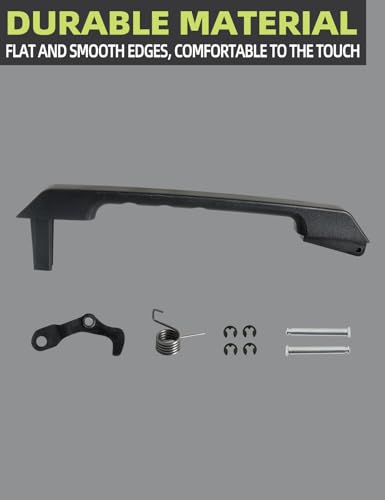 Rear Tailgate Handle Compatible with Hummer H2 2003 2004 2005 2006 2007 2008 2009 Accessories Parts Replaces 15135441 Black Latch Handle Repair Kit 1 PCS