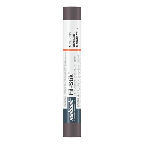 Mohawk Fil-Stik Wax Putty Stick, Dark Red Mahogany M230-0227, 1 Count - color: Dark Red Mahogany