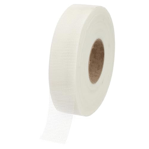 PATIKIL Drywall Repair Mesh Tape, 2 inch x 328 ft Fiberglass Repair Patch Self-Adhesive Dry Wall Joint Tape 12 Mesh Wall Hole Crack and Seam Patch, White - size: 2 inch x 328 Feet