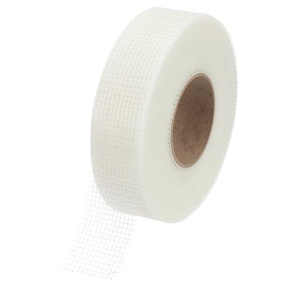 PATIKIL Drywall Repair Mesh Tape, 2 inch x 328 ft Fiberglass Repair Patch Self-Adhesive Dry Wall Joint Tape 7 Mesh Wall Hole Crack and Seam Patch, White - size: 2 inch x 328 Feet
