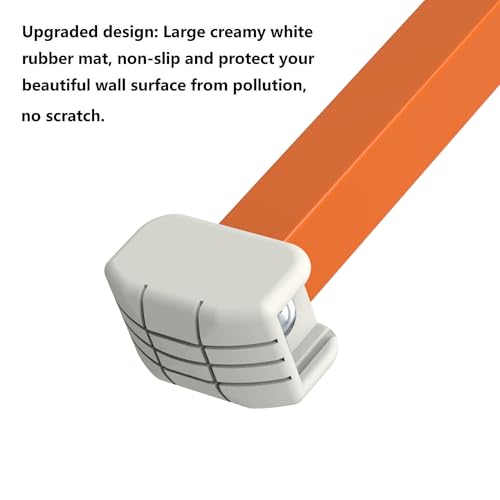 Ladder Stabilizer, Extended Ladder Stabilizer Accessory for Roof Gutter, Wing Span/Wall Ladder Standoff with Non-Slip Rubber Bottom pad,Heavy Duty Telescopic Ladder Accessories 1-Pack