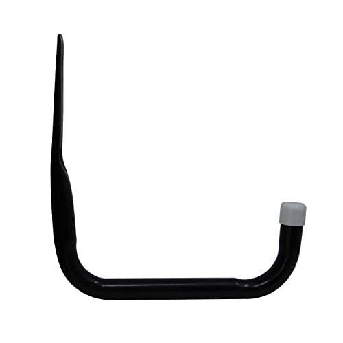 Shepherd Hardware 8090E Heavy Duty Steel Garage Storage/Large Utility Hooks, 4 Pack,Black - size: 7.5"
