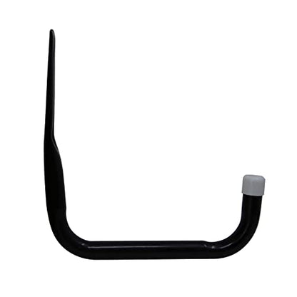 Shepherd Hardware 8090E Heavy Duty Steel Garage Storage/Large Utility Hooks, 4 Pack,Black - size: 7.5"
