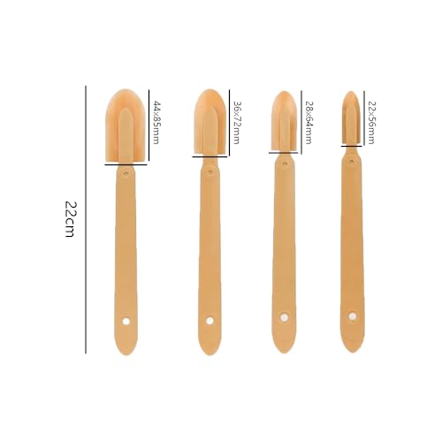8pcs Caulking Tool Kit,Reusable Caulking Spatula,Caulk Remover Tool, 4 Size Silicone Caulking Tool for Corners, Brick, Floors, Tiles, Walls, Bathroom, Kitchen