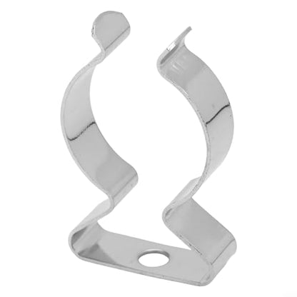 10 Pack Heavy Duty Manganese Steel Spring Terry Clips Wall Mount Tool Holders for Garage, Shed, and Workshop Organization, Fits 0.24 to 2 Inch Handles(25mm) - size: 25mm