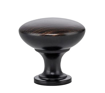 Ravinte 10 Pack Cabinet Knobs and Pulls - Oil Rubbed Bronze and Brass for Cabinets, Dressers, and Drawers - color: Oil Rubbed Bronze