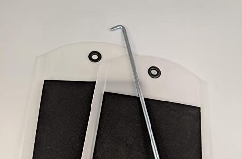 Professional Pull Furniture Slides, 4’ Length (Two Slides per Set) - size: 4 Foot Length